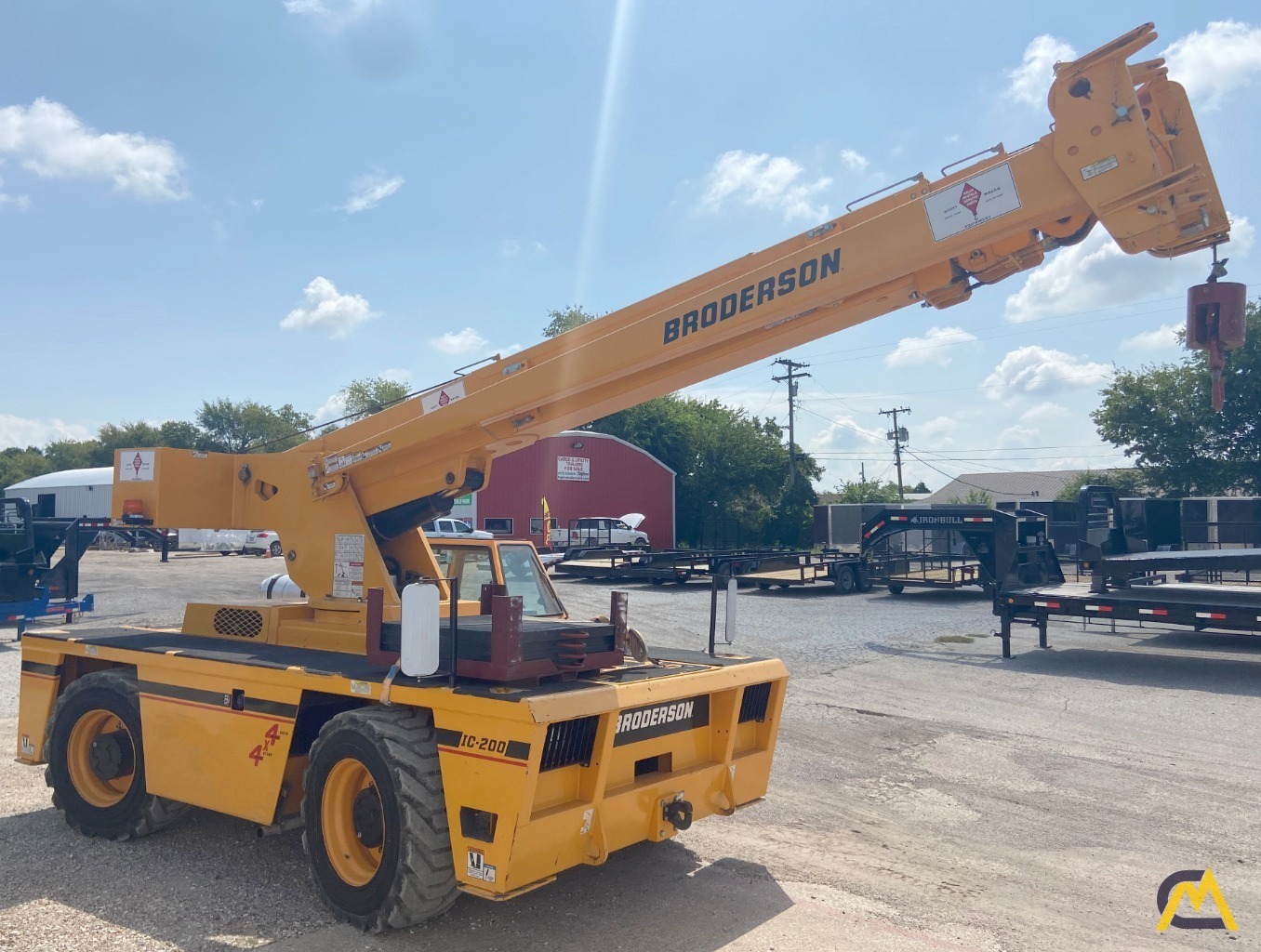 Broderson IC-200-3H 15-ton Carry Deck Industrial Crane Low Hours 2