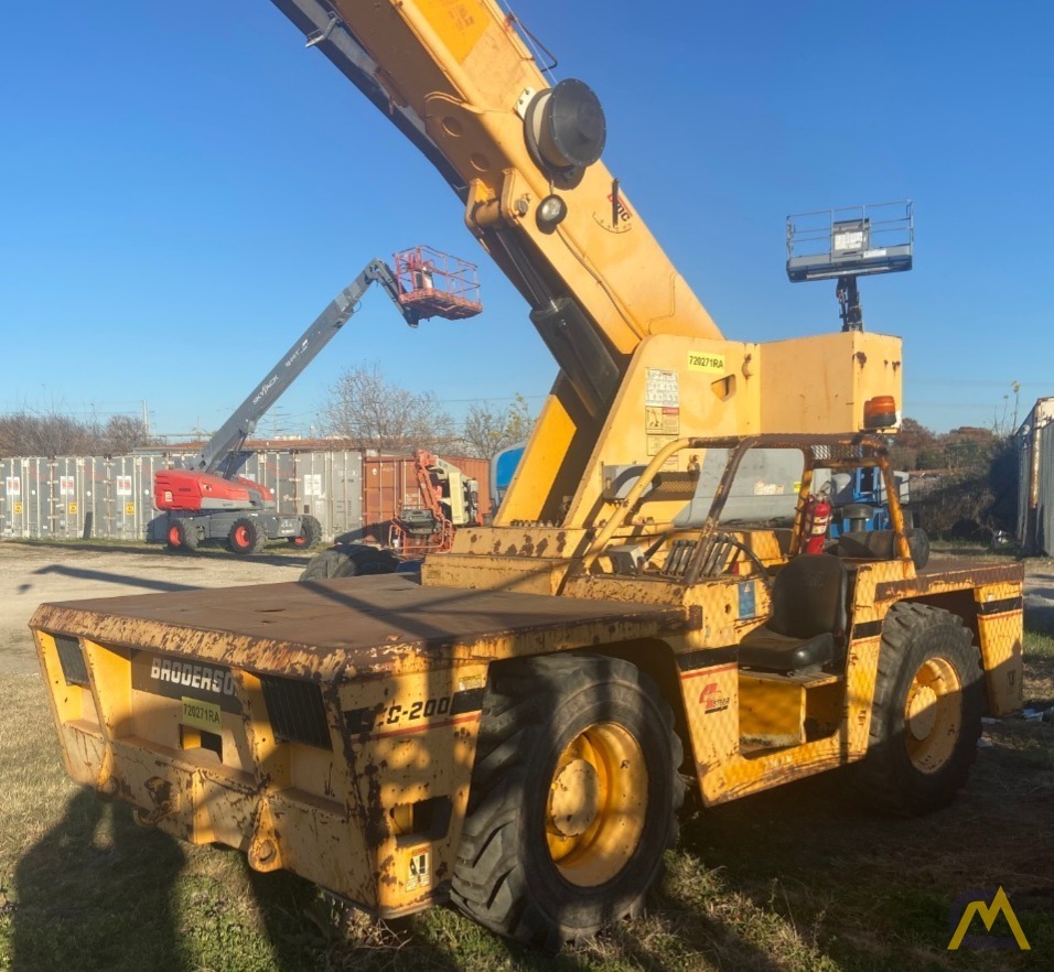 Broderson IC-200-3H 15-ton Carry Deck Industrial Crane Low Hours 22