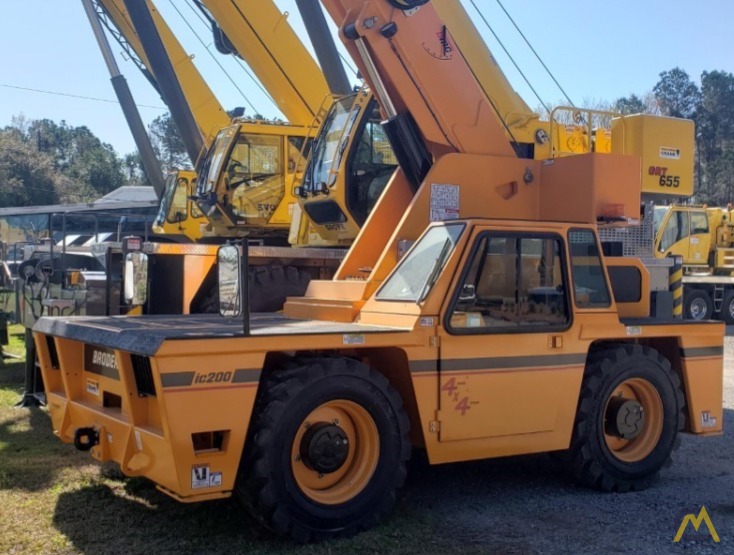 Broderson IC-200-3J 15-ton Carry Deck Industrial Crane 2