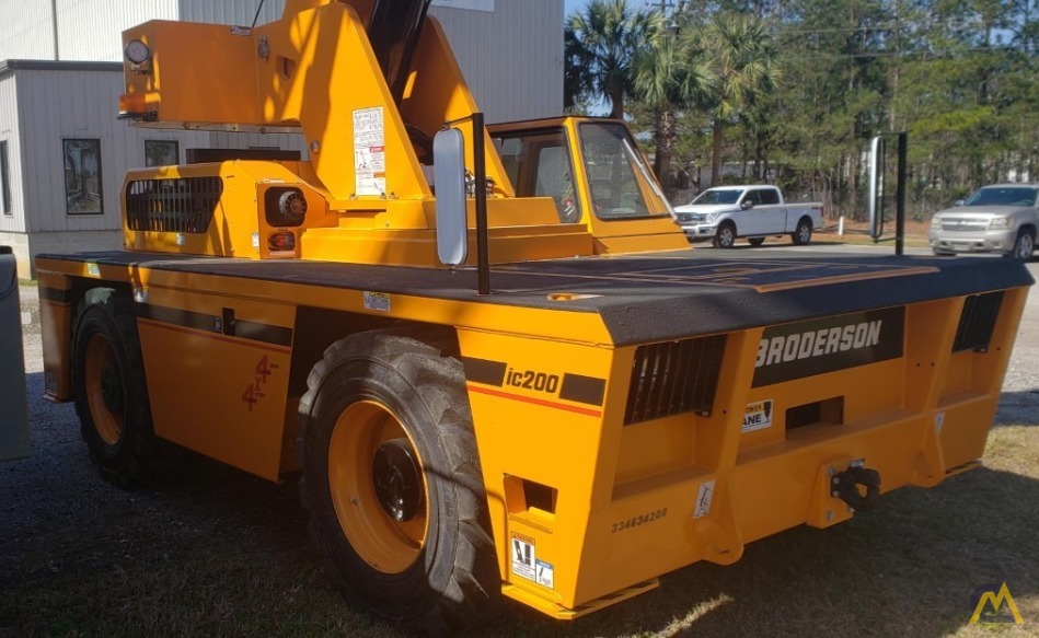 Broderson IC-200-3J 15-ton Carry Deck Industrial Crane 0