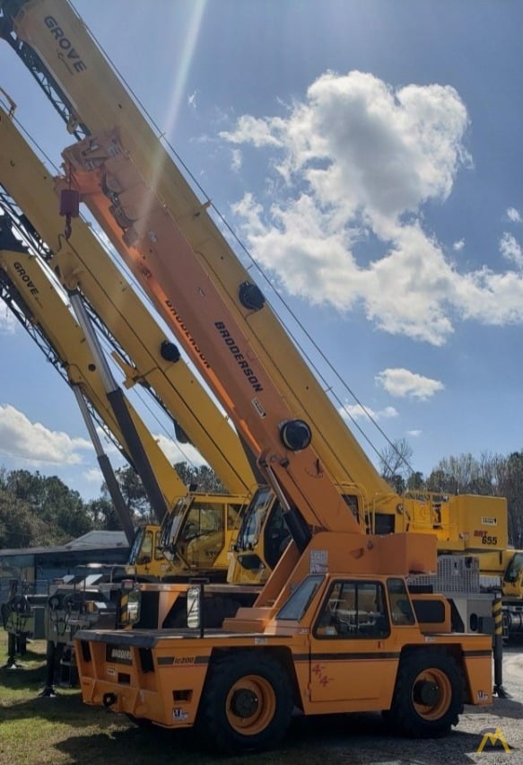 Broderson IC-200-3J 15-ton Carry Deck Industrial Crane 1