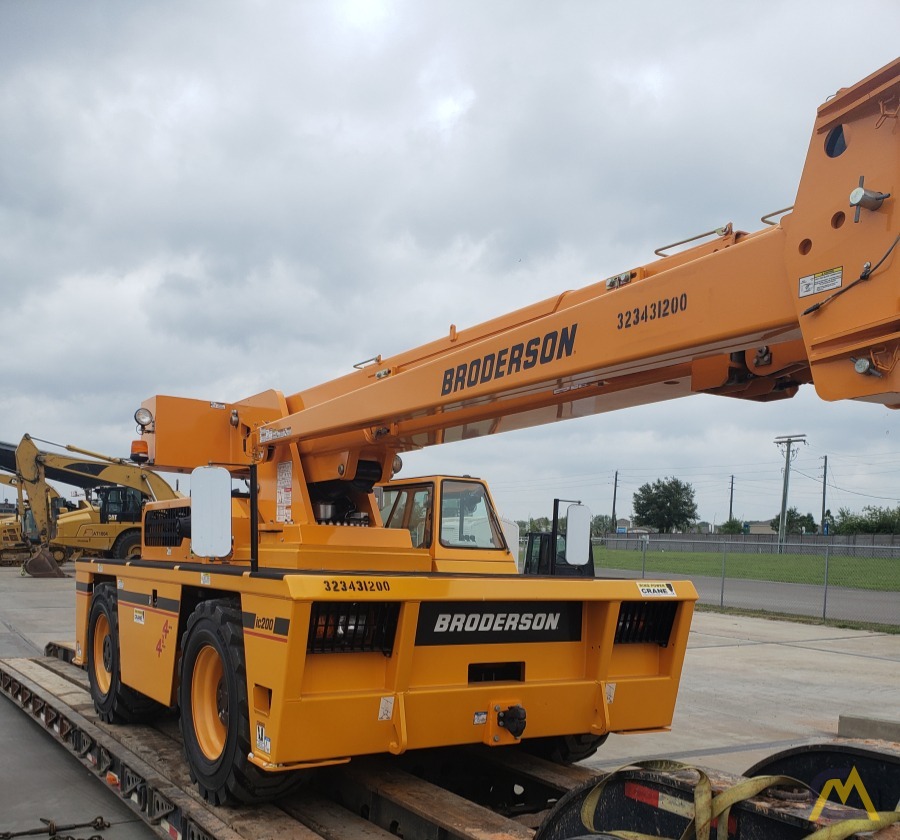Broderson IC-200-3J 15-Ton Industrial Carry Deck Crane 0