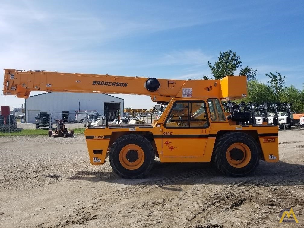 Broderson IC-200-3J 15-ton Industrial Carry Deck Crane 7