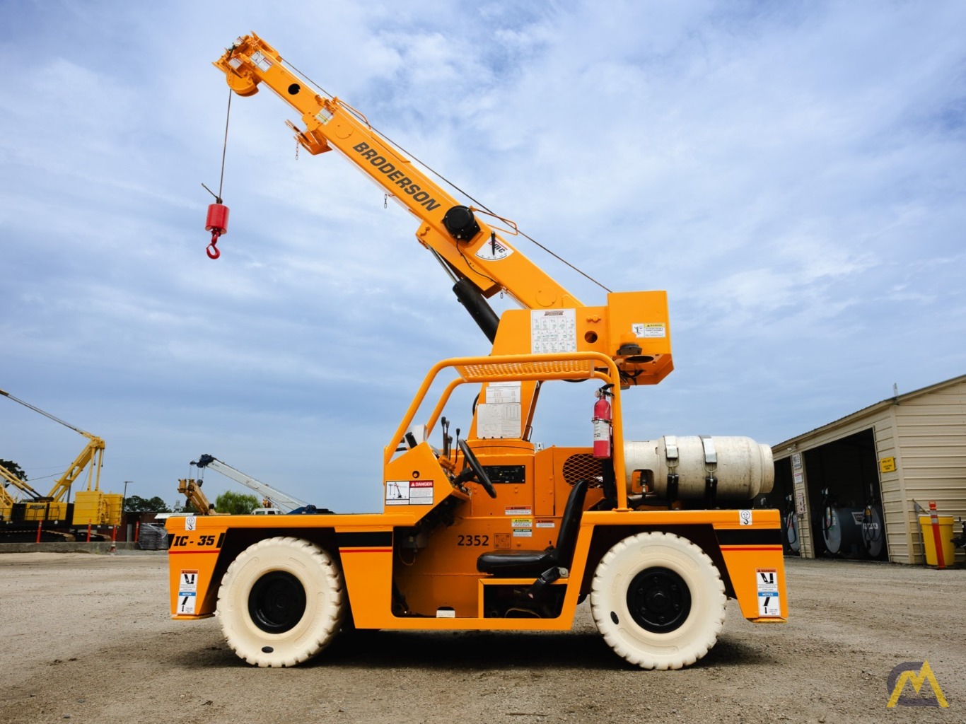 Broderson IC-35-2D Industrial Carry Deck Crane 0