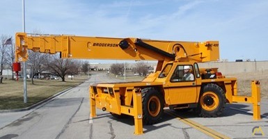 Broderson IC-400-3A 25-Ton Industrial Carry Deck Crane 1