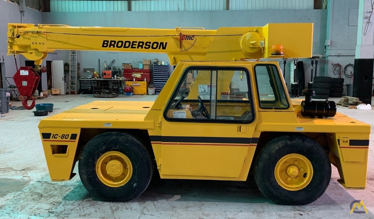 Broderson IC-80-2F 9-ton Industrial Carry Deck Crane 2