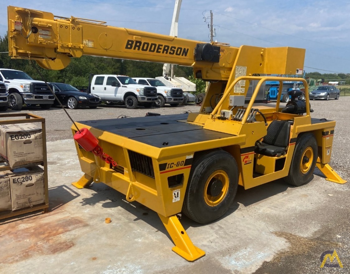 Broderson IC-80-2H 9-ton Carry Deck Industrial Crane 0