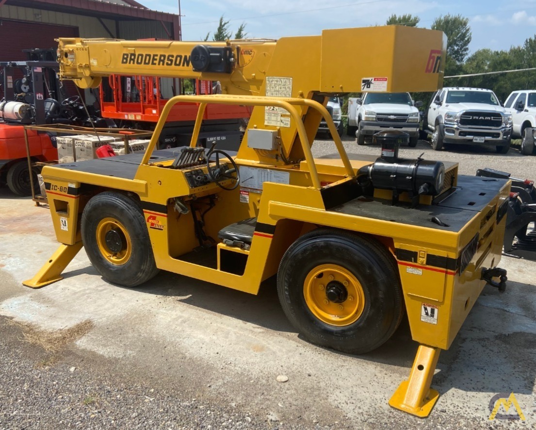 Broderson IC-80-2H 9-ton Carry Deck Industrial Crane 1