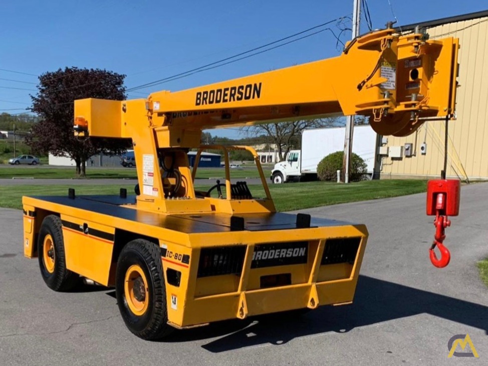 Broderson IC-80-3F 9-Ton Compact Carry Deck Crane 0