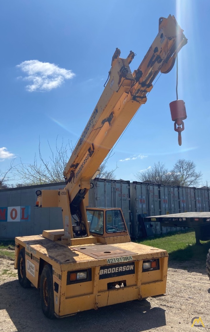 Broderson IC-80-3F  9-ton REFURBISHED Industrial Carry Deck Crane  6