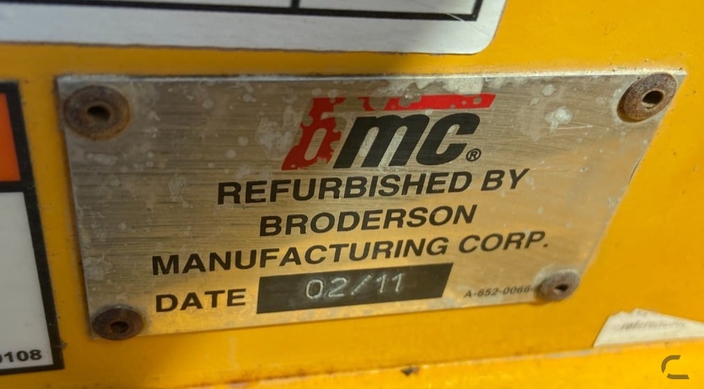 Broderson IC-80-3F 9-ton REFURBISHED Industrial Carry Deck Crane 10