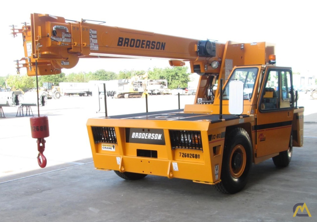 Broderson IC-80-3J 9-Ton Industrial Carry Deck Crane 0