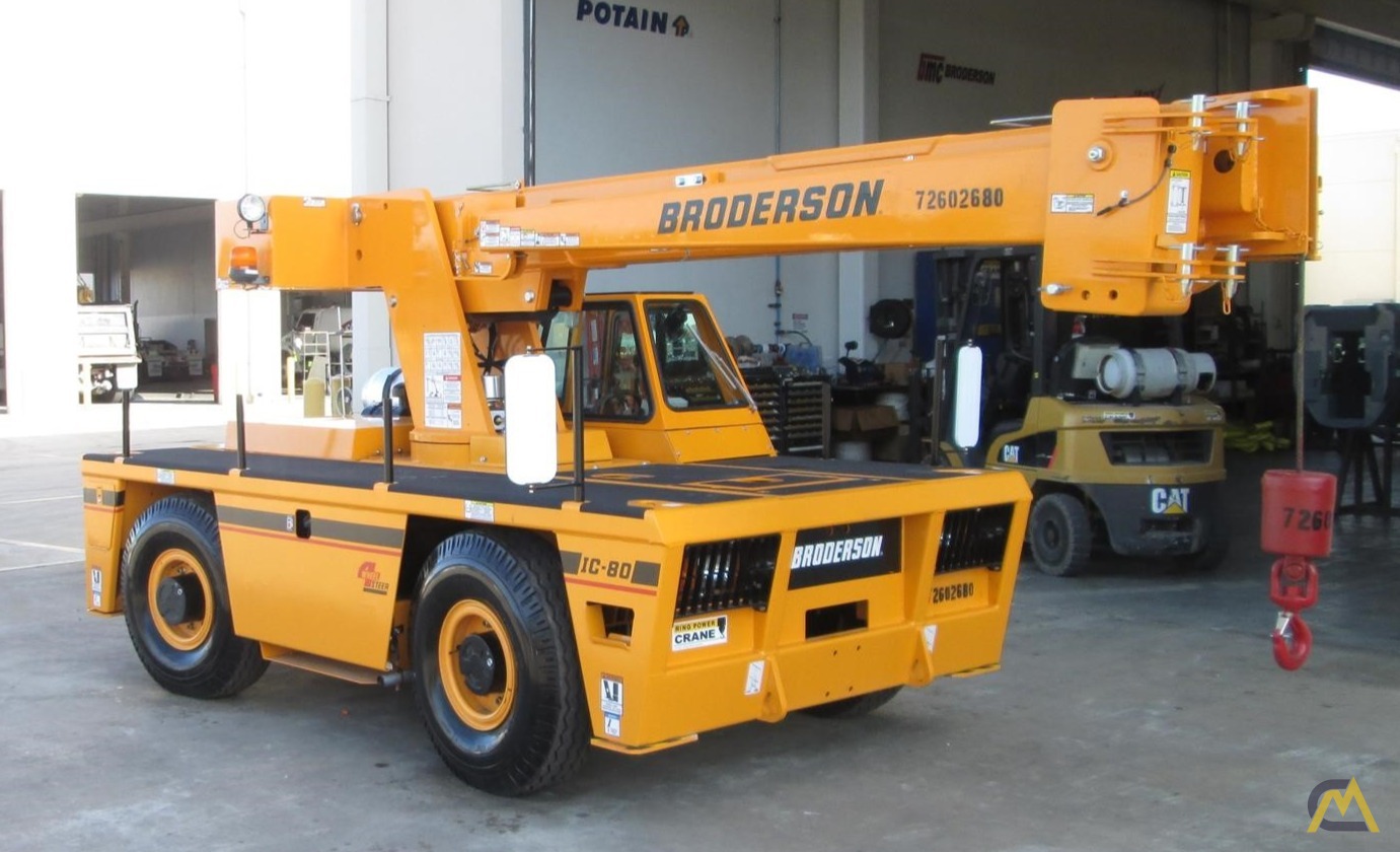 Broderson IC-80-3J 9-Ton Industrial Carry Deck Crane 3