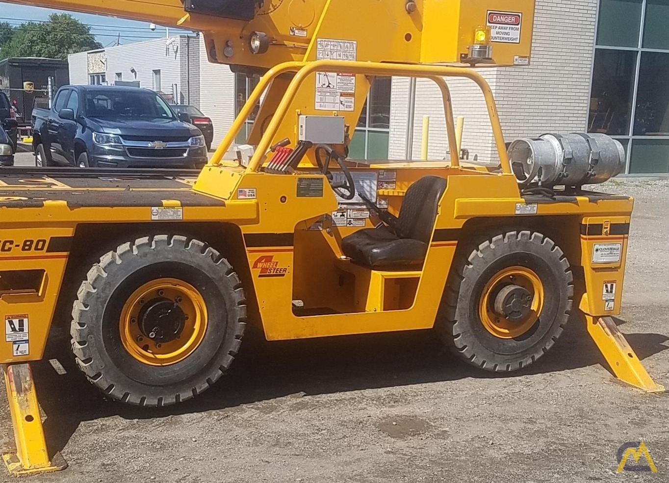 Broderson IC-80-3J 9-Ton Industrial Carry Deck Crane 1
