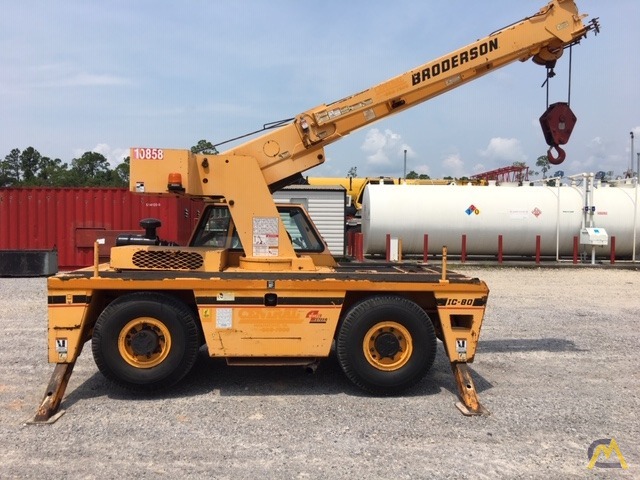 Broderson IC-80-3J 9-Ton Carry Deck Crane 1