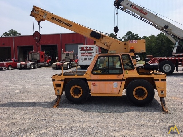 Broderson IC-80-3J 9-Ton Carry Deck Crane 0