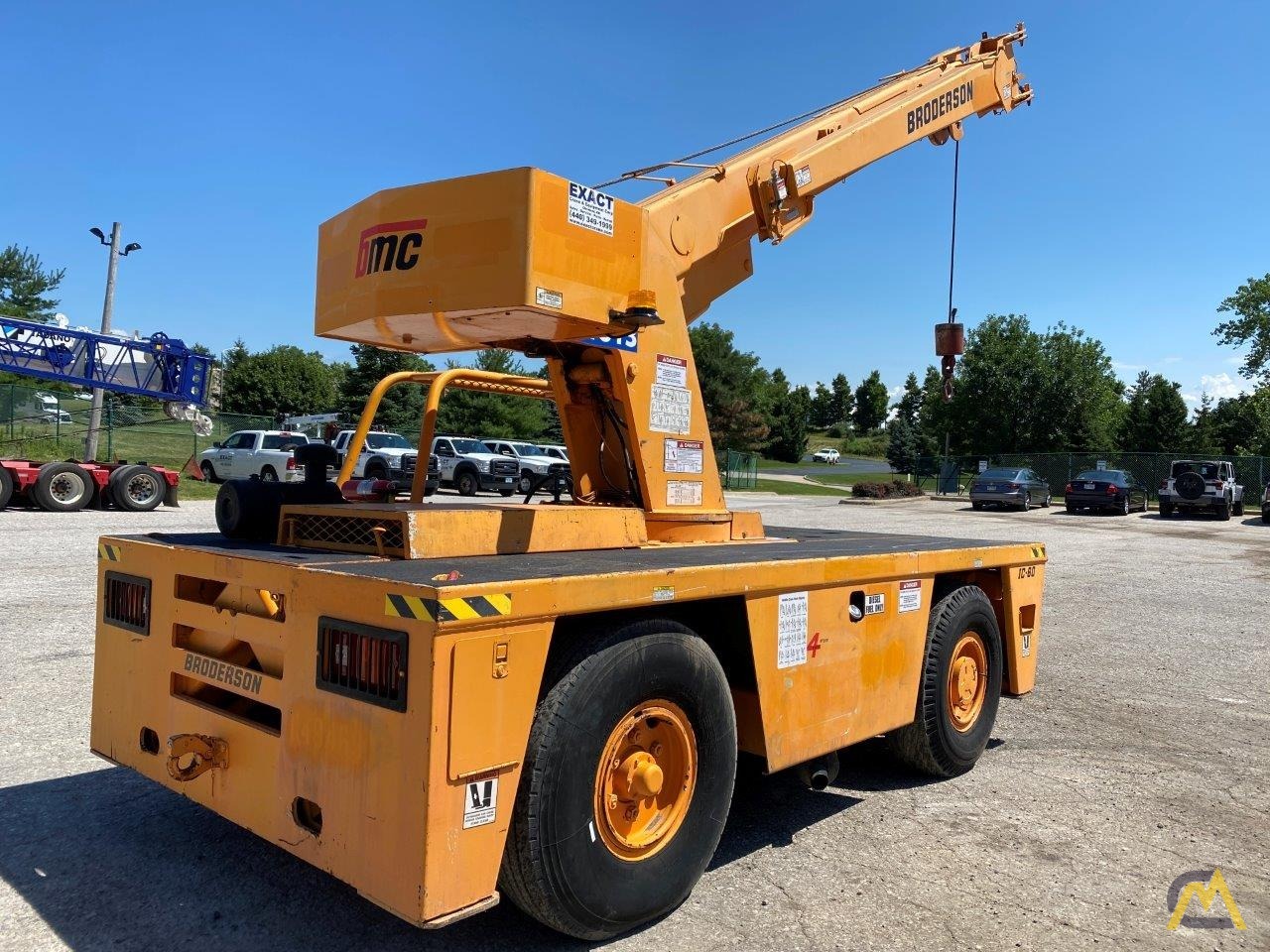 Broderson IC-80-3G 9-Ton Carry Deck Crane 2