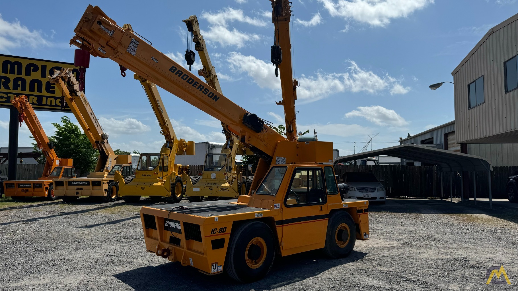 Broderson IC-80-3J Industrial Carry Deck Crane 1