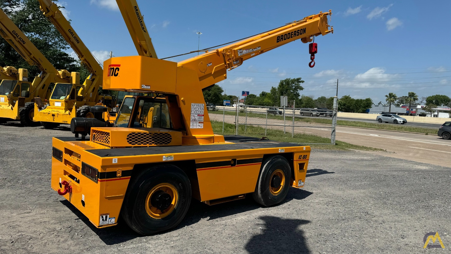 Broderson IC-80-3J Industrial Carry Deck Crane 3
