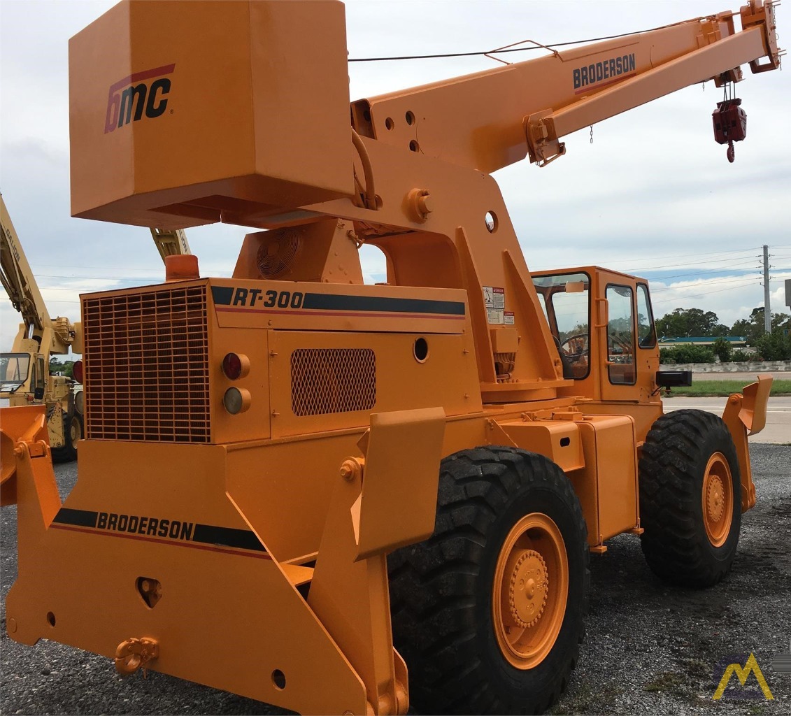 Broderson RT-300-2C 15-Ton Down Cab Rough Terrain Crane 6