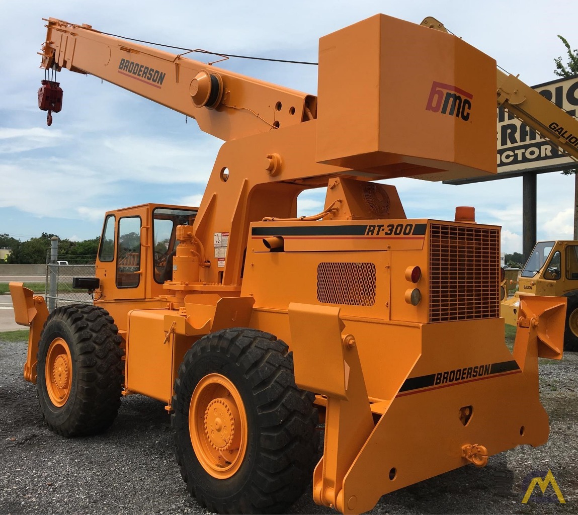 Broderson RT-300-2C 15-Ton Down Cab Rough Terrain Crane 3