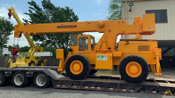 Broderson RT-300-2C 15-Ton Down Cab Rough Terrain Crane 0