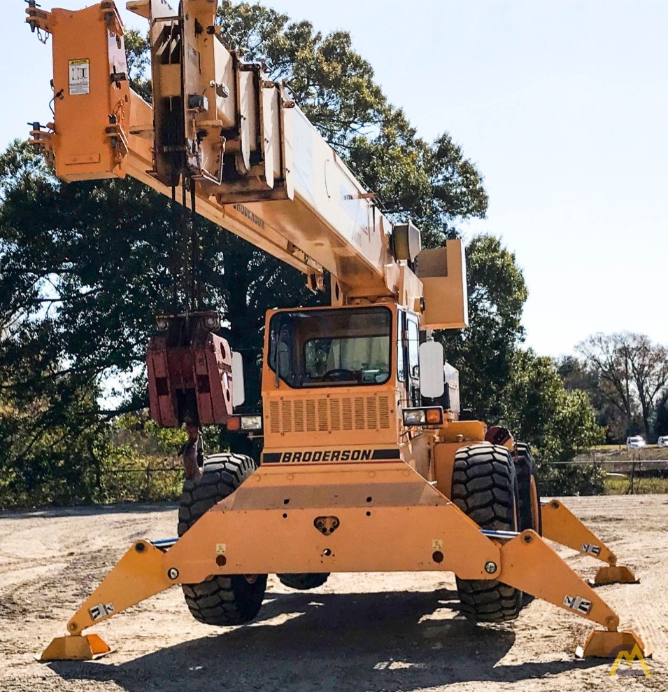 Broderson RT-300-2G 15-Ton Down Cab Rough Terrain Crane 0