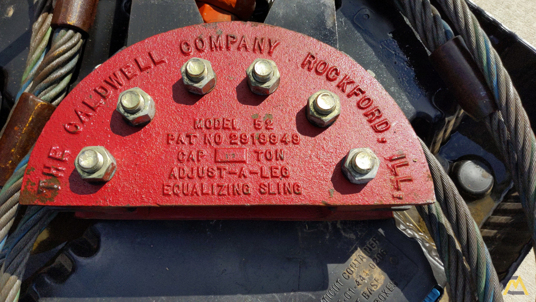 Caldwell Model 32306/9 Spreader Beam For Sale The Group Bars