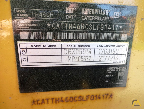 CAT TH460B 9,000 lb. Telehander 11