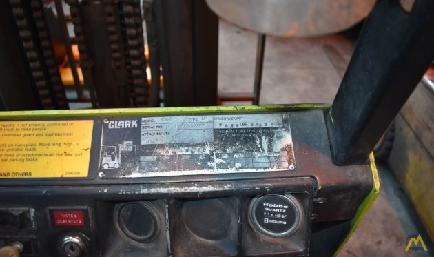 Clark GCX-20 2.3-Ton Forklift 5