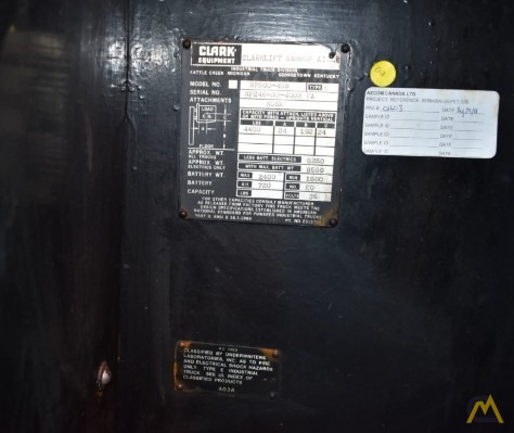 Clark NP500-45B 2-Ton Forklift 5