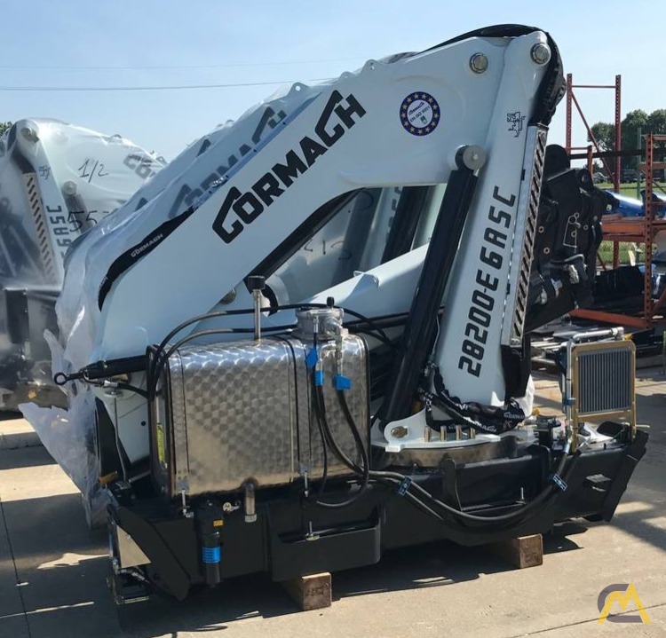 Cormach 28200 E6 10.6-Ton Boom Truck Crane 0