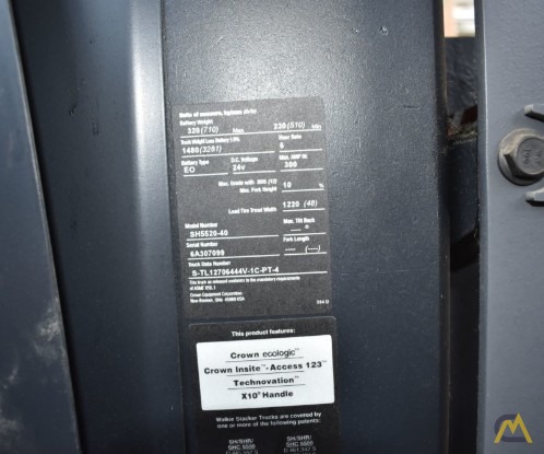 Cown SH5520 1.2-Ton Walking Forklift 9