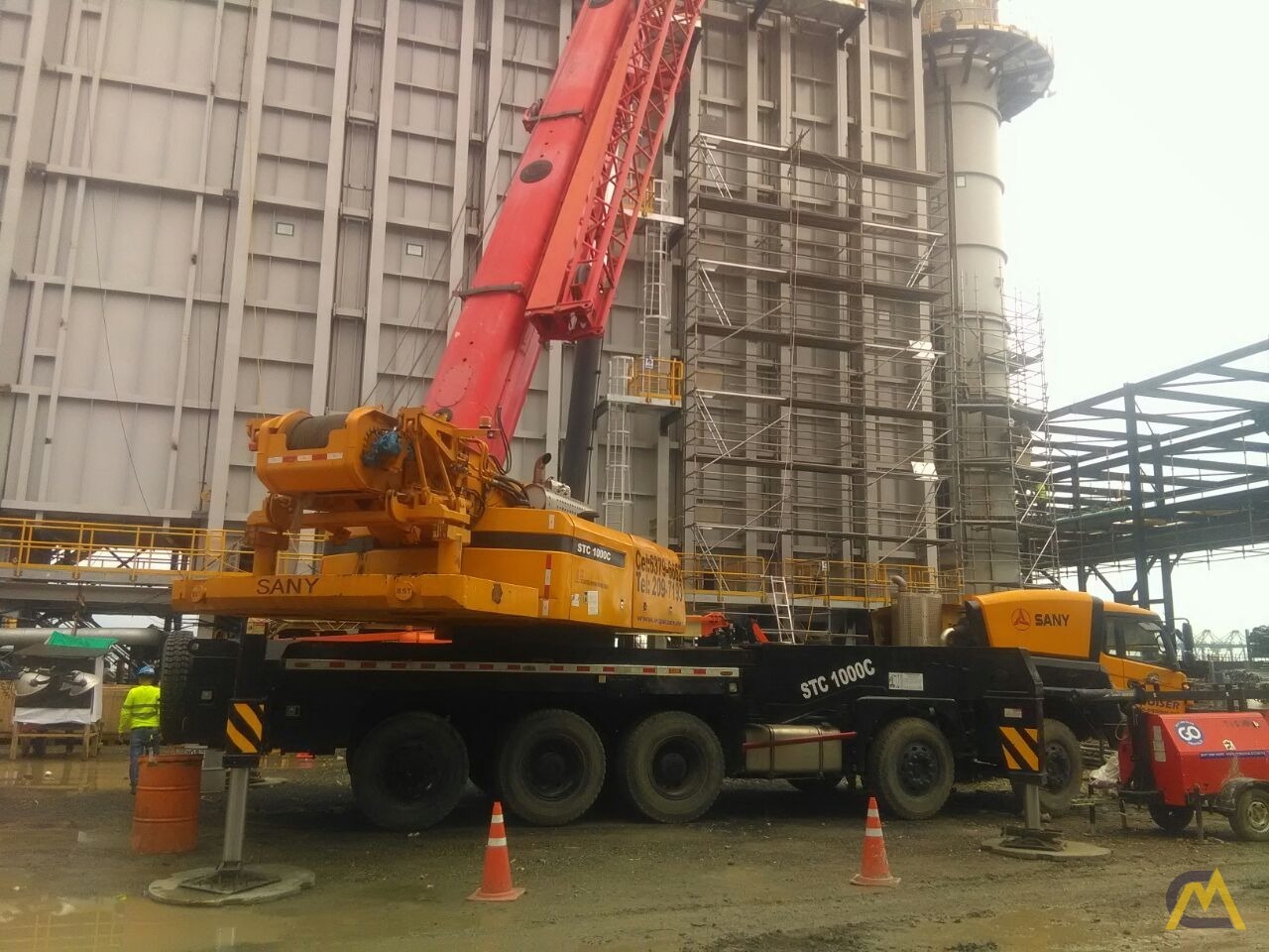 Sany STC1000C 100-Ton Telescopic Truck Crane 6