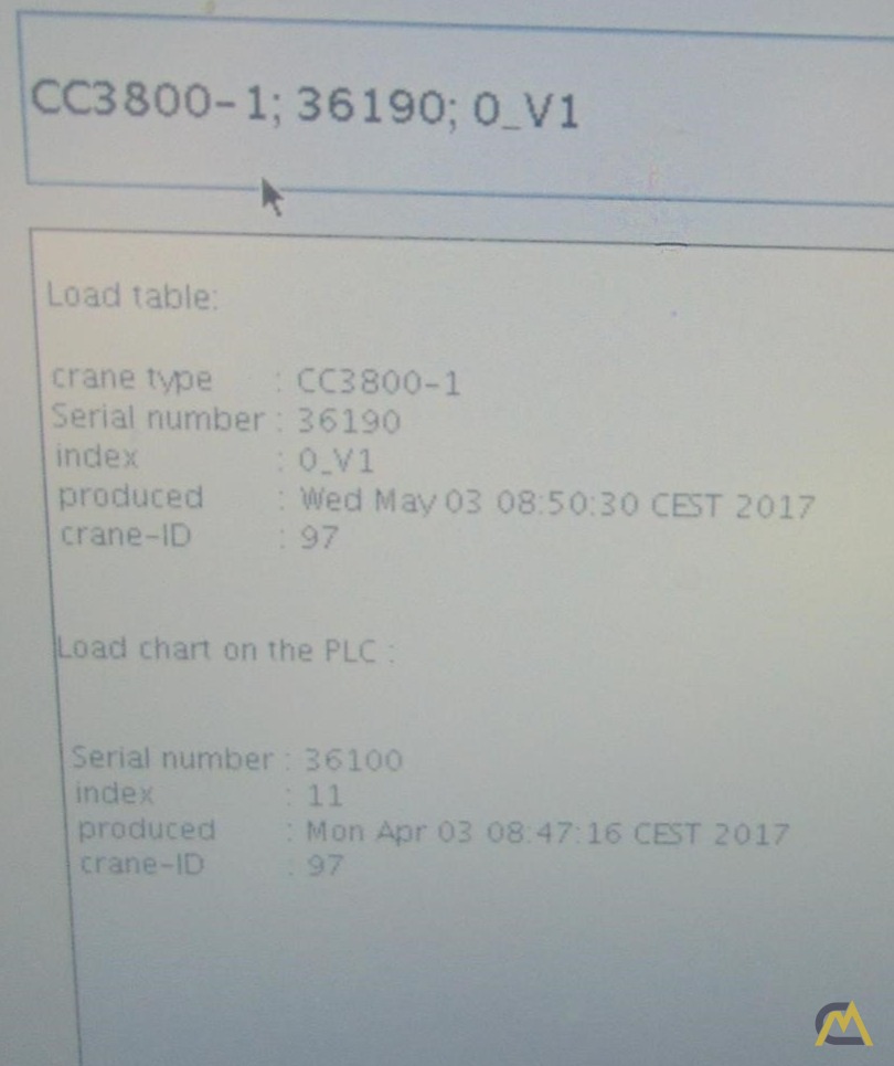 Demag (Tadano) CC 3800-1 715-Ton Lattice Boom Crawler Crane 21