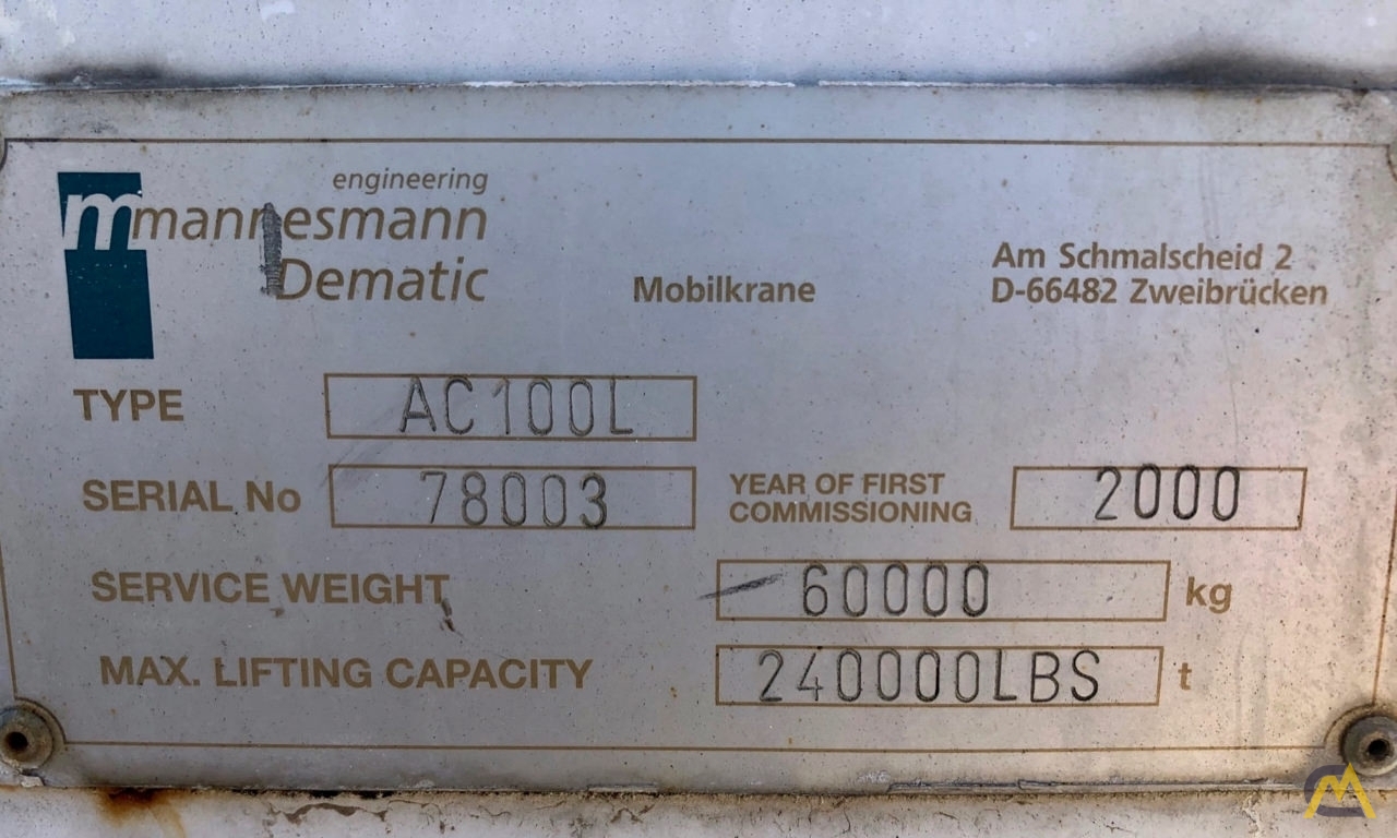 Demag AC 100-L 120-ton All Terrain Crane 5