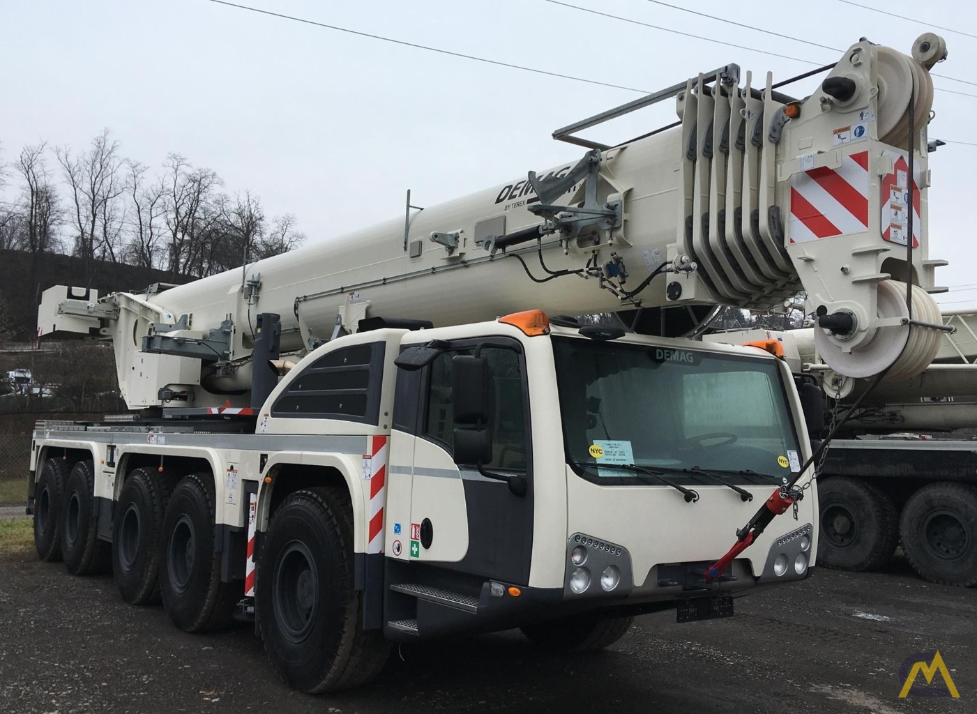 Demag AC 1605 180Ton All Terrain Crane For Sale Hoists & Material