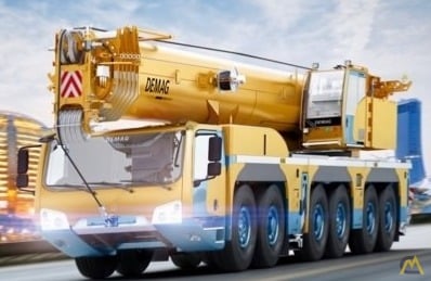 Demag Ac 300 6 350 Ton All Terrain Crane For Sale Hoists Material Handlers Cranemarket