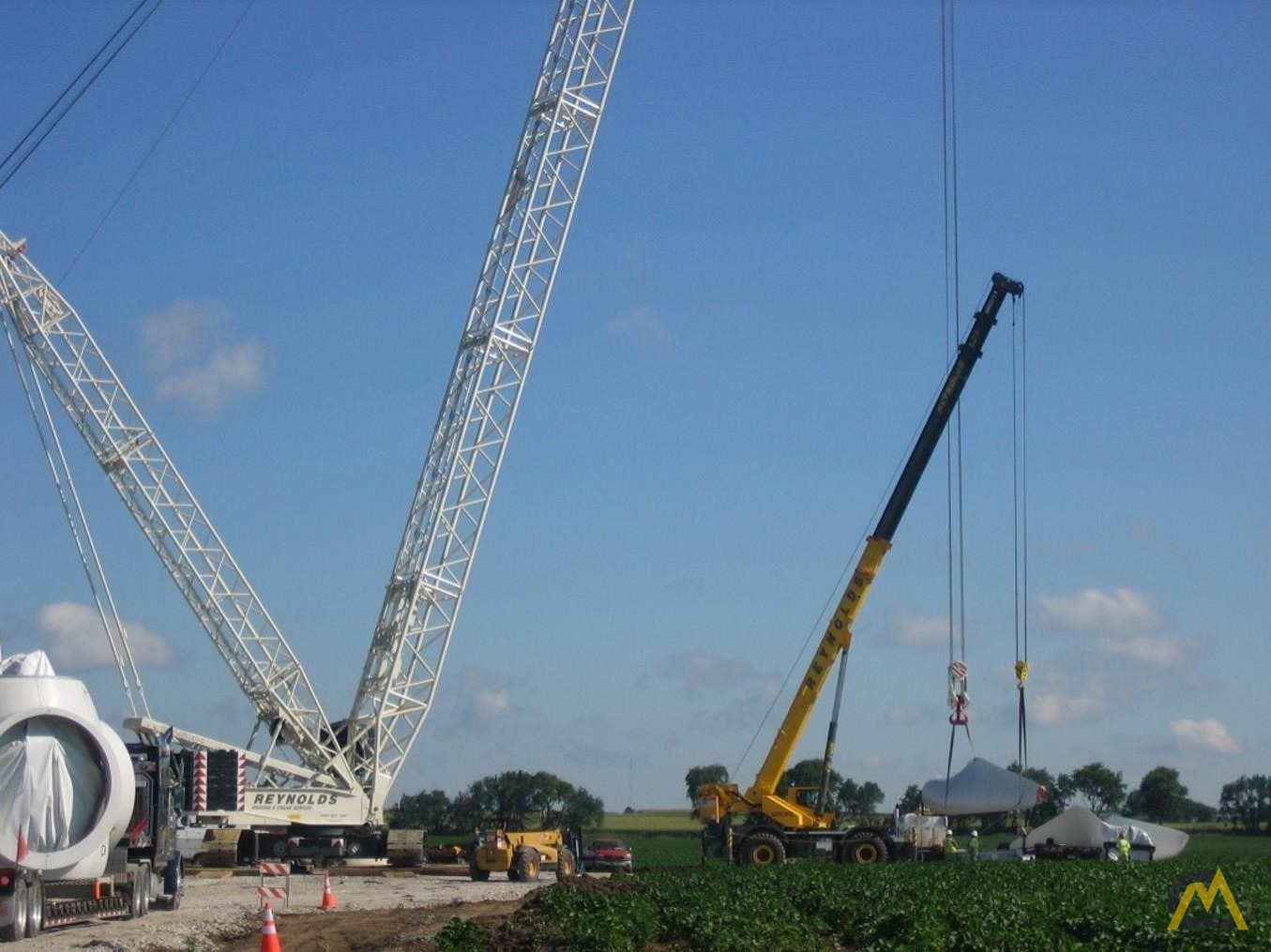 Demag CC 2500 550-Ton Lattice Boom Crawler Crane 1