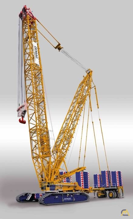 TADANO タダノ DEMAG デマーグ CC3800-1 スケールモデル Demag CC 3800-1 (Tadano 38.650-1) Lattice Boom Crawler Crane