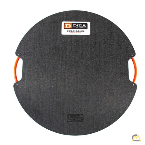DICA DR30-2 SafetyTech Heavy Duty Outrigger Pad, Round 30 inch x 2 inch 0
