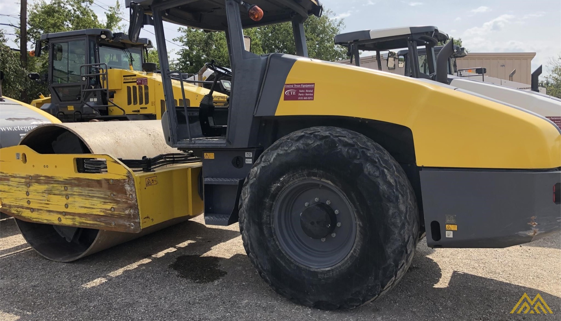 Dynapac CA2500D Smooth Drum Compactor 0