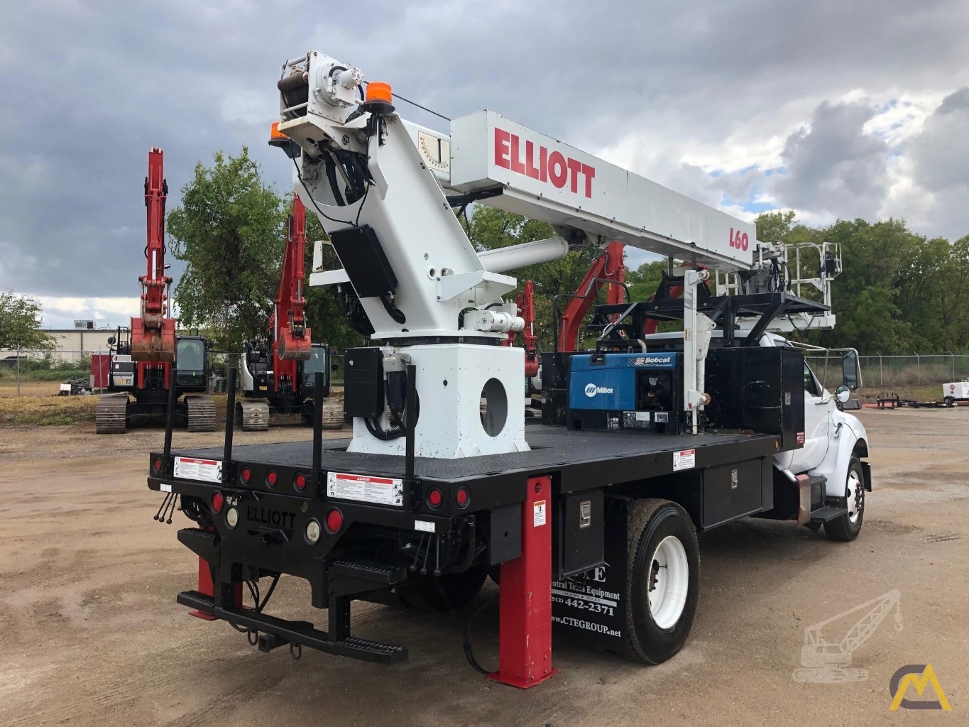 Elliot L60R 3Ton Aerial Platform Lift Truck For Sale Elliott Bucket