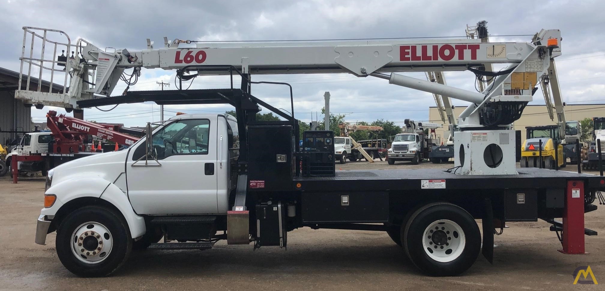 Elliot L60R 3Ton Aerial Platform Lift Truck For Sale Elliott Bucket