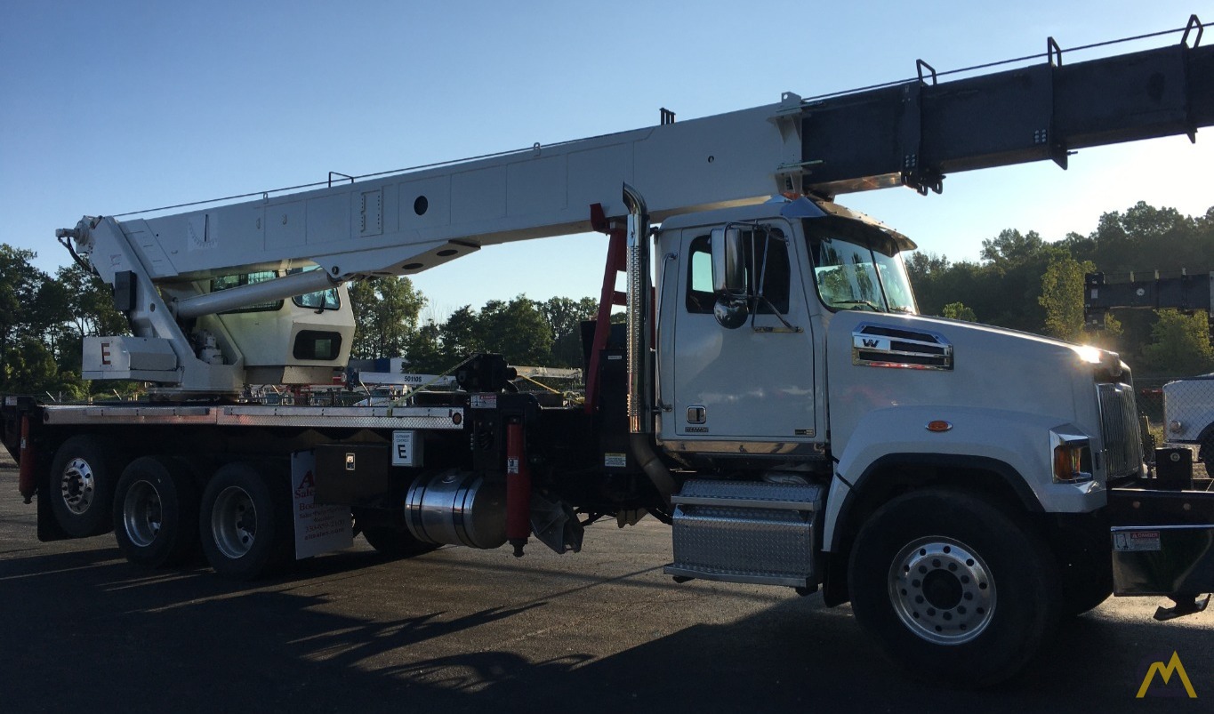 Elliott 36127R 36-Ton Boom Truck Crane on Western Star W4700 3