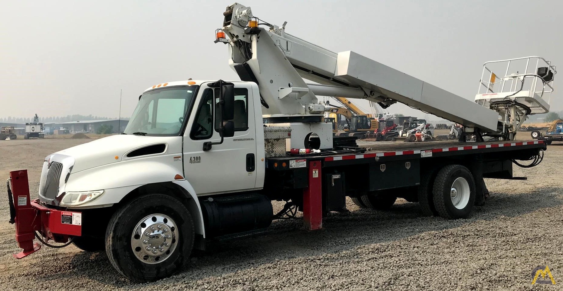 Elliott G85F Aerial Work Platform on International 4300 4