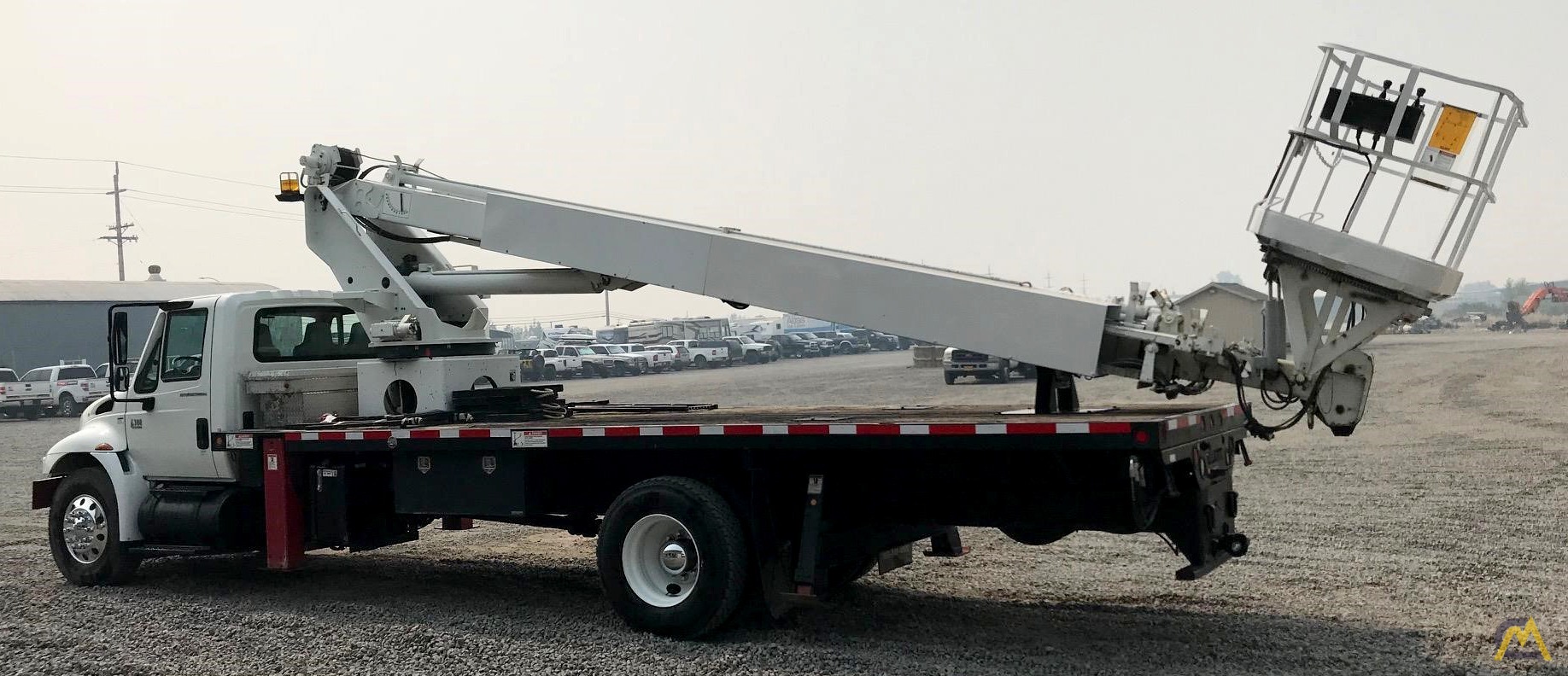Elliott G85F Aerial Work Platform on International 4300 3