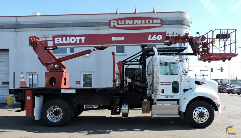 Elliott L60R 62' Aerial Work Platform on Peterbilt 337 0