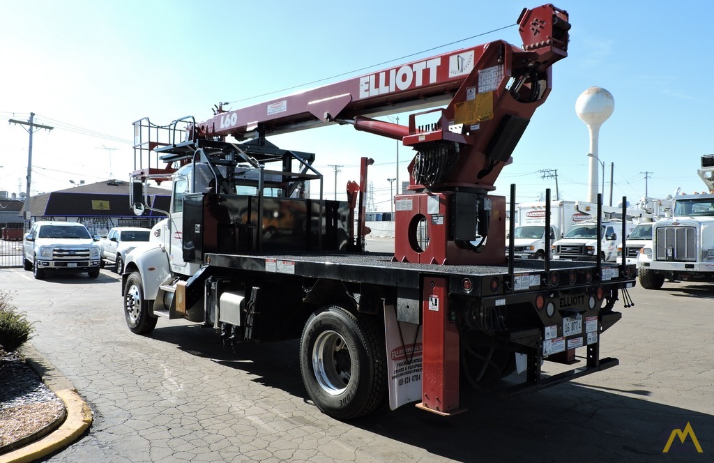 Elliott L60R 62' Aerial Work Platform on Peterbilt 337 1