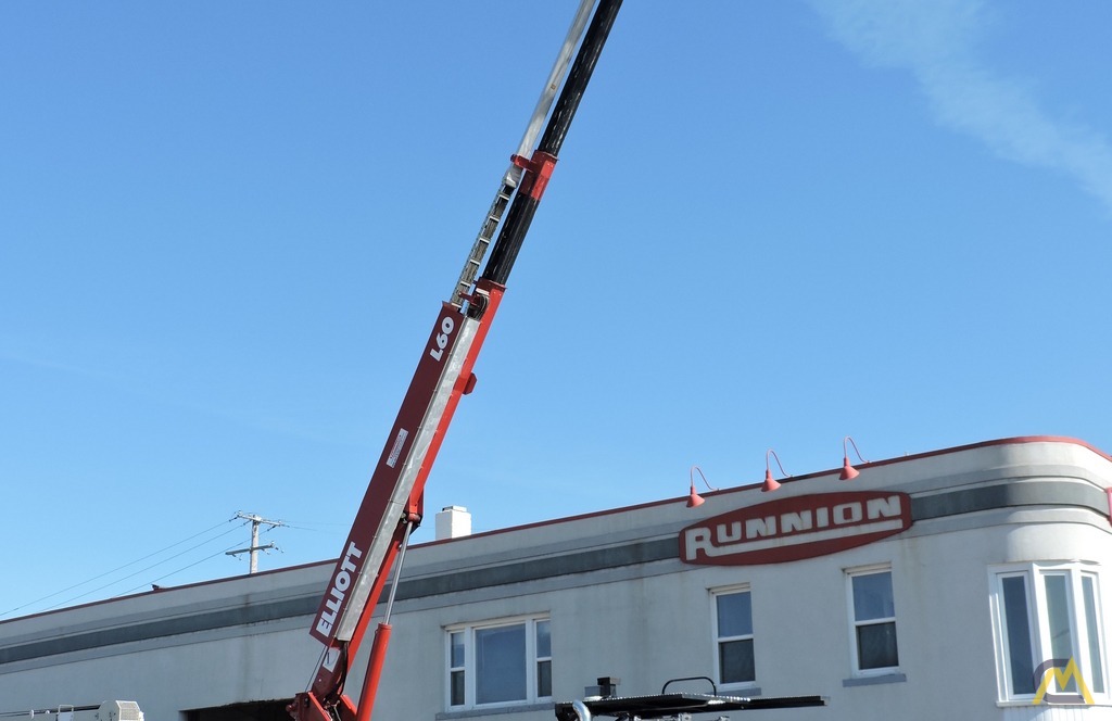 Elliott L60R 62' Aerial Work Platform on Peterbilt 337 3